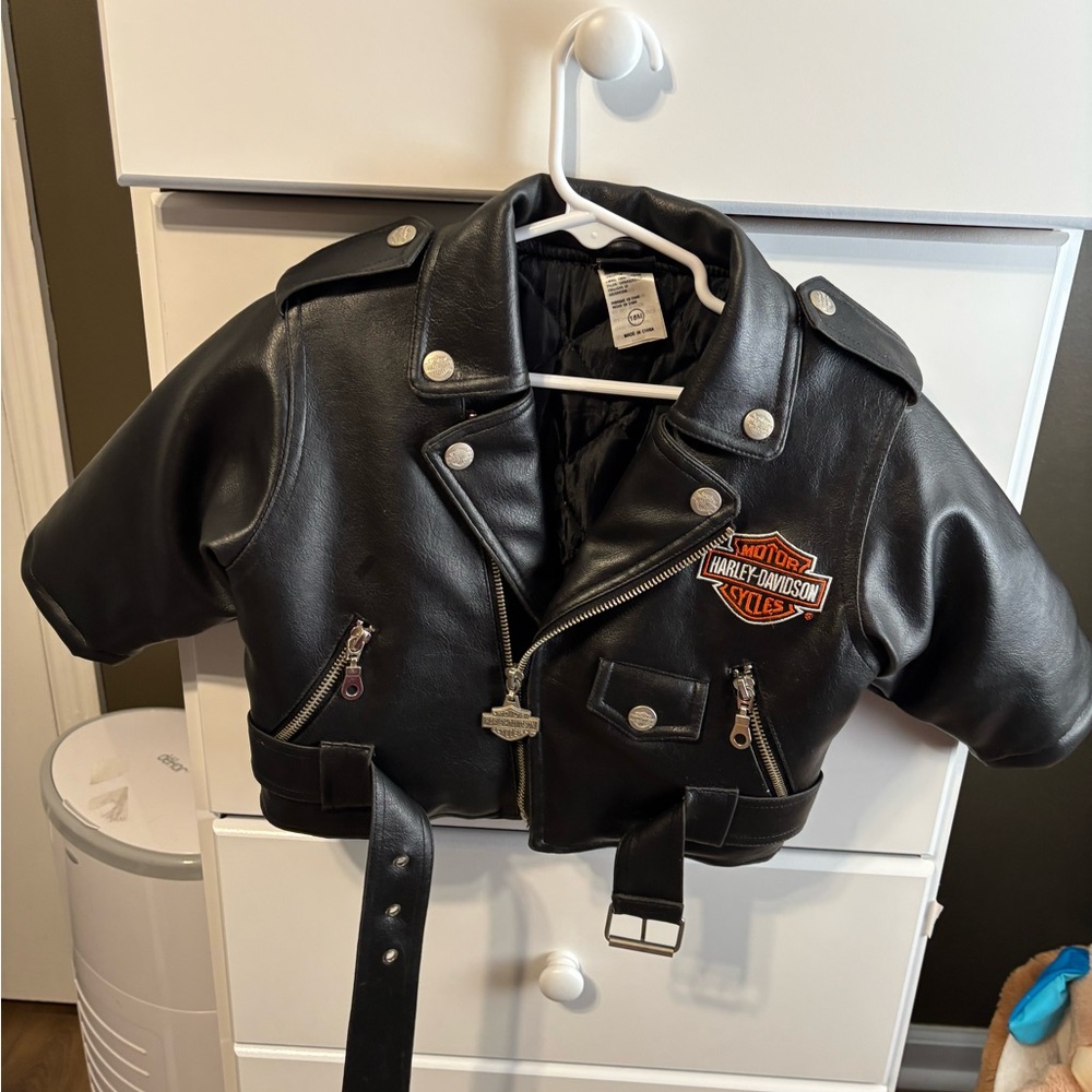 Harley-Davidson Black Leather Jacket